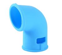 Steam Diverters FmQ828 - Juego de 2 tubos de desvío de silicona (azul, 7,5 x 4 cm)