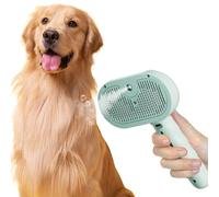 Steam | Dog Grooming - Steamer, Hair Cleaning Comb For Cats Dogs, Dog Grooming Massaging Your Hair Remover Rutina. A Removable Bristle Head Saves Time An