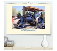 Steam engines (High Quality Premium Wall Calendar 2026 DIN A2 landscape),CALVENDO 12 Month Wall Calendar: The power of steam engines