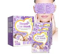 Steam Eye Cover, Self Heating Patch, Moist Warm Compress, Relax Eye Care, Interactive for Women Travel Home Rest Tired Eyes Sleep Comfort Relief Spa Use 4.92x3.74x5.70 Inches