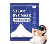 Steam Eye Masque, Heated Night Eye Cover for Soothing Warm, Soft Breathable Fabric with Gentle Heat Release and Light Blocking Design, Relaxation Sleep Aid, Travel Spa Meditation Use