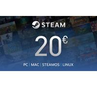 Steam Gift Card 20€ Steam EUR PC, Mac, Linux, GeForce Now