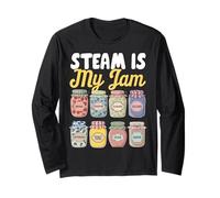 Steam Is My Jam Steam Teacher Science Teacher Tech Teacher Manga Larga