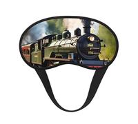 Steam Little Train - Antifaz para dormir de lado, bonita máscara opaca para el hogar o viajes