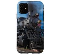 Steam Locomotive Train Vintage Railfan Carcasa para iPhone 11