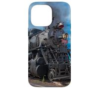 Steam Locomotive Train Vintage Railfan Carcasa para iPhone 14 Pro MAX