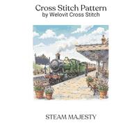STEAM MAJESTY Cross Stitch Pattern: A beautiful cross stitch pattern for your next project! (Welovit Cross Stitch Patterns)