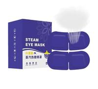 Steam Masque Dry Eyes, Heating Eye Pads, Warm Compress Sheets, Blue, Soothing, Design Eyes, Relaxation Aid for Travel Spa Sleep Meditation Home Use, Relaxation, Long Lasting
