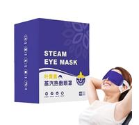 Steam Masque, Heated Eye Masks Pads, Warm Compress Remedy, 10 Pieces Self Heating Eye Masks, Ideal for Travel, Spa, Meditation, Midday Break and Home Relaxation