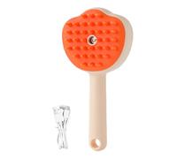 Steam Pet Grooming Brush, Fine Spray Masaje Scrubber para gatos y perros pequeños, Interactive Cleaning & Shedding Tool to Beast Bathing Other Wise Hair Care 6,69 x 3,35 pulgadas
