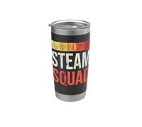 STEAM Squad - Equipo de matemáticas de ciencia, tecnología, ingeniería Vaso térmico de acero inoxidable de doble pared