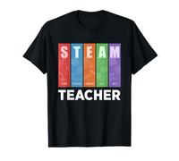 Steam Teacher Ciencia Tecnología Ingeniería Artes Matemáticas Camiseta gráfica económica