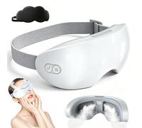 Steam Therapy Mask Eye Steamer for Dry Eye, Steam Eye Mask with Heat and Cooling Nano Mist, 2 Levels Eye Massager, Warm Compress Eye Care for Dry Eyes, Puffiness, Dark Circles Relief (A1)