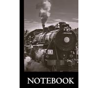 Steam Train A5 Hardback Notebook For Note Taking: Nostalgic Journal For School College or University
