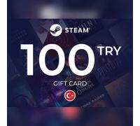 Steam Wallet Gift Card 100 TRY Key - TURKEY