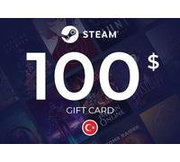 Steam Wallet Gift Card 100 USD Key - TURKEY