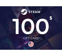 Steam Wallet Gift Card 100 USD Key - UNITED STATES