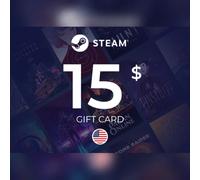 Steam Wallet Gift Card 15 USD Key - UNITED STATES