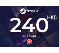 Steam Wallet Gift Card 240 HKD Key - HONG KONG