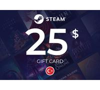 Steam Wallet Gift Card 25 USD Key - TURKEY