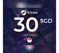Steam Wallet Gift Card 30 SGD Key - SINGAPORE