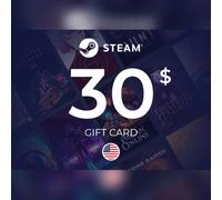 Steam Wallet Gift Card 30 USD Key - UNITED STATES