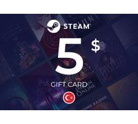 Steam Wallet Gift Card 5 USD Key - TURKEY