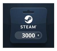 Steam Wallet UAH 3000 Gift Card UA