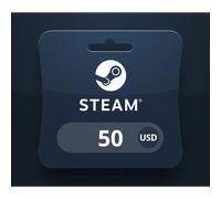 Steam Wallet USD 50 Gift Card US