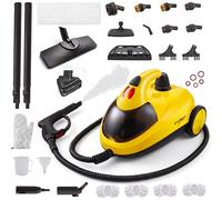 Steambot Limpiador a vapor con potente limpieza profunda 28 en 1 para el hogar, suelos, coches, azulejos, lechada, horno, arboleda, estufa, pared y ventana en cocina, sala de estar, baño, limpieza de