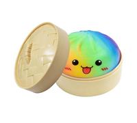 Steamed Bun Adults Squeeze Relief Toys - Giant | Funny Relaxing Relief Fidget Toys with Robust Build & Vivid Finish Matte Texture for Children Teens Students Office Classroom Activity
