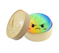 Steamed Bun Adults Squeeze Relief Toys - Giant | Funny Relaxing Relief Fidget Toys with Robust Build & Vivid Finish Matte Texture for Children Teens Students Office Classroom Activity