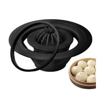 Steamed Bun Mold - 7in Foldable Material | Baozi Dumpling Maker Machine With Skin Cutter And Pastry Pie Crimper | For Kitchen Gadgets Siu Mai Breakfast And Home Cooking Use