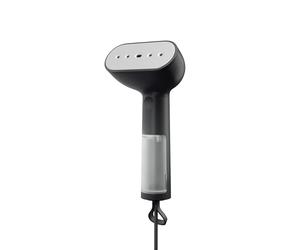 Steamery Vaporizador de ropa de mano Cirrus Core, 1350W, Rendimiento de vapor 21g/min, Tiempo de calentamiento 15 segundos, Tecnología Dry Steam, Bucle para colgar, Depósito de agua visible (Negro)