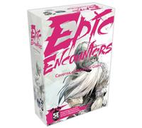 STEAMFORGED GAMES | Epic Encounters Caverns of The Frost Giant | Set de Encuentro RPG con Miniatura Grande y fichas | 2+ Jugadores | 120-360 Minutos