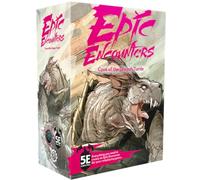 Epic Encounters: Cove of The Dragon Turtle: Juego de Mesa de fantasía para Juegos de rol con Miniatura de Gran Jefe, Alfombrilla de Juego de Doble Cara y Libro de Aventuras Game Master con
