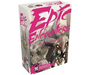 Steamforged Games | Epic Encounters: Lair of The Red Dragon | Set de Encuentro RPG con una Enorme Miniatura de dragón Rojo | 2+ Jugadores | 120-360 Minutos