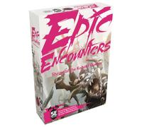 Epic Encounters: Shrine of The Kobold Queen - Juego de Mesa de rol de fantasía RPG con 20 miniaturas, tapete de Juego de Doble Cara y Libro de Aventuras Game Master con estadísticas de Monstruos,