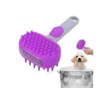 Steaming Cat Brush, Pet Grooming Steamer, 7,48 x 3,94 x 2,36 pulgadas doble cara masajeador y Knot Proof, Deep Cleaning Tool for Dogs and Cats, Gentle Shedding Remover, Bathing Accessory