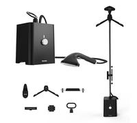 STEAMONE - Plancha de vapor profesional 2900 W, 125 g/min, 10 bares - Vertical y horizontal, Autonomía de 90 min (2500 ml) - Elimina el 99,99% de las impurezas - Lista en 120 s - SteamCube