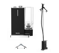STEAMONE - Vaporera vertical 2300 W, 50 g/min - Plancha vertical con depósito de 2 l - Cable de 2 m - Elimina el 99,99% de las impurezas - Lista en 35 s - Compacta, potente y autónoma - EUES200BV2