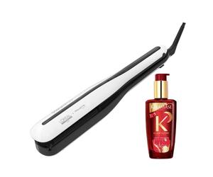 Steampod 3.0 X Querastase | Edición Limitada Elixir Ultime | Plancha de vapor profesional 2 en 1: Suavizado y Wavy | Tecnología Vapor | Cuidado de sublimación multiuso | El oreal Profesional