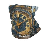 Steampunk City Streets With Big Clock Retro Architecture - Pañuelo para la cabeza, toalla para hombres y mujeres, máscara deportiva multifuncional