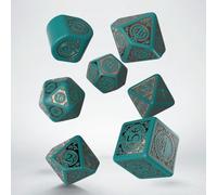 Steampunk Clockwork: Nautical Apparatus Modern Dice Set