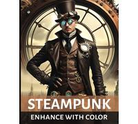 Steampunk - Enhance with Color: Bring Gears, Airships, and Steam-Powered Inventions to Life with Your Colors (Adult Coloring Books)