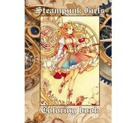 Steampunk Girls: Colouring Book (Coloring Realms)