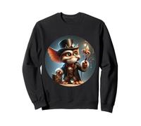 Steampunk Gremlin Criatura Científico Loco Sudadera
