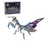 Steampunk Mantis Rompecabezas de Metal 3D Modelo Mecánico Kit 1000 Piezas Pantalla Insectos Creativa Mesa Decoración Coleccionista Modelo para Adultos