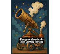 Steampunk Reverie: An Adult Coloring Journey