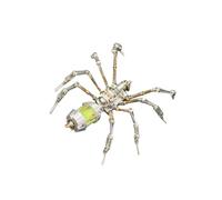 Steampunk Spider - Rompecabezas de metal 3D, modelo mecánico de insectos para Cyberpunk, arte biomecánico, proyecto de construcción avanzado para adolescentes y adultos